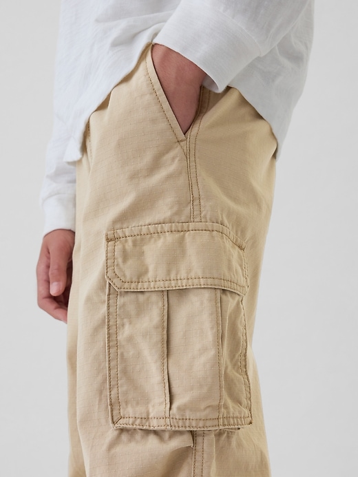 Image number 9 showing, Kids Pull-On Parachute Cargo Pants