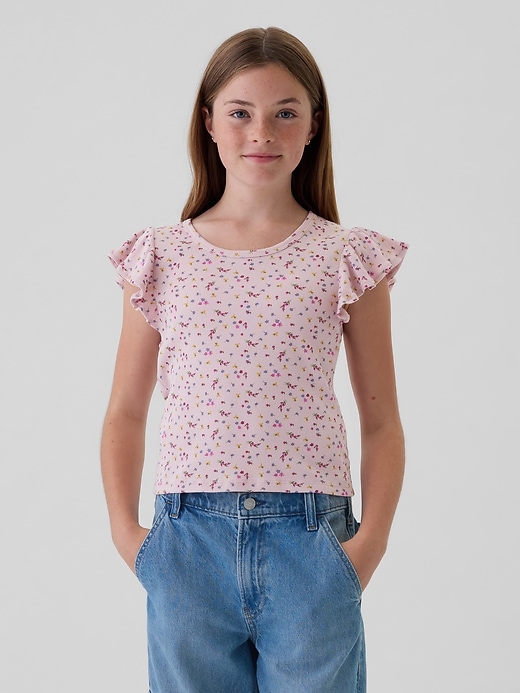 Image number 1 showing, Kids Rib Flutter T-Shirt