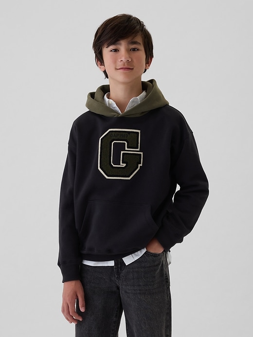 Image number 6 showing, Kids Vintage Soft Varsity Hoodie