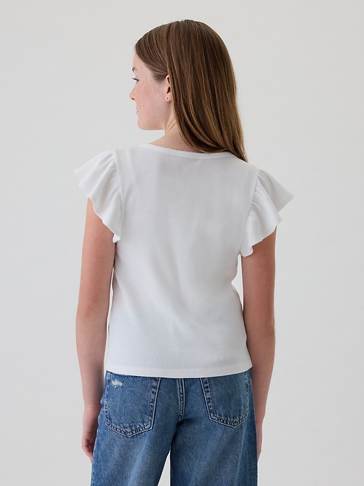 Image number 2 showing, Kids Rib Flutter T-Shirt