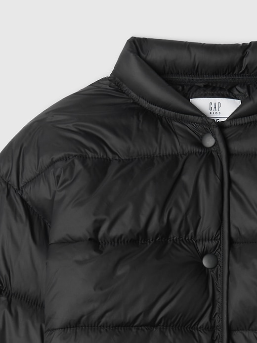 Image number 8 showing, Kids Recycled Lightweight PrimaLoft® Puffer Bomber Jacket