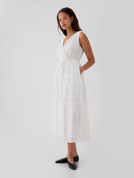 Image number 8 showing, Pleated Tiered Maxi Dress