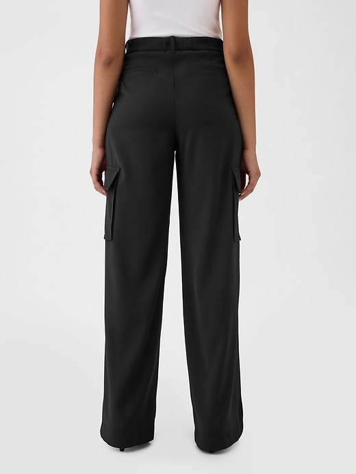 Image number 4 showing, 365 High Rise Cargo Pleated Trousers