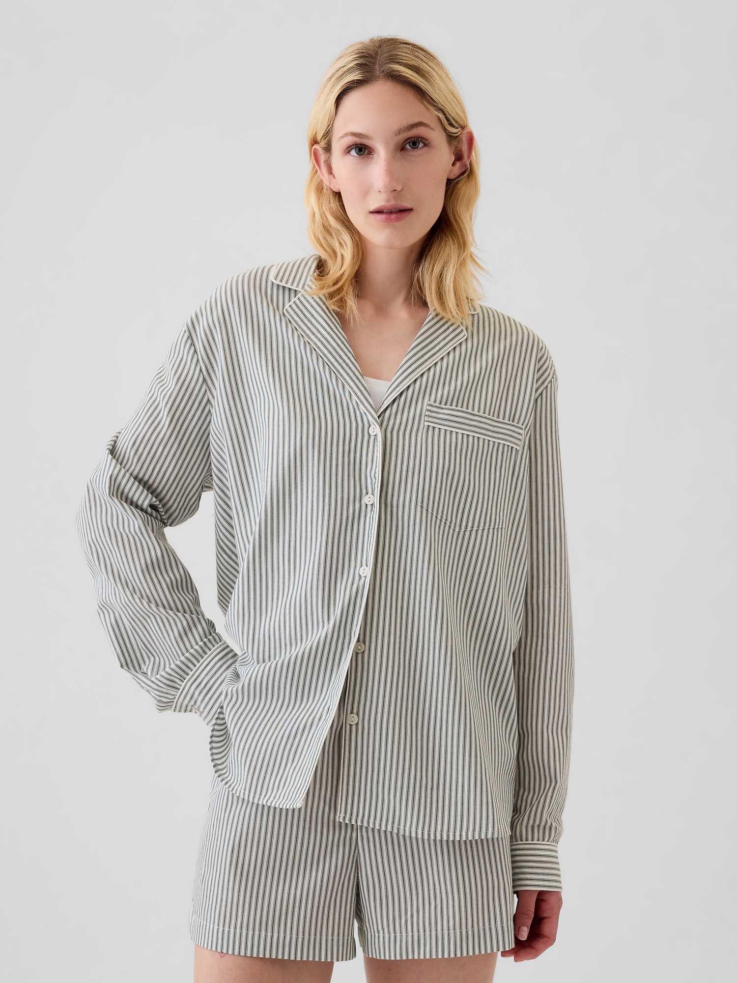 Poplin PJ Shirt