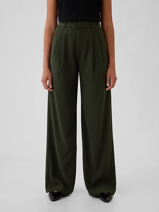 Image number 2 showing, 365 High Rise Pleated Trousers