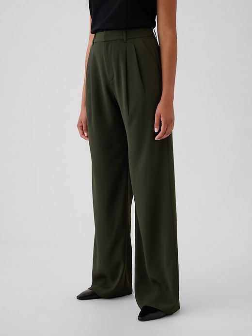 Image number 3 showing, 365 High Rise Pleated Trousers