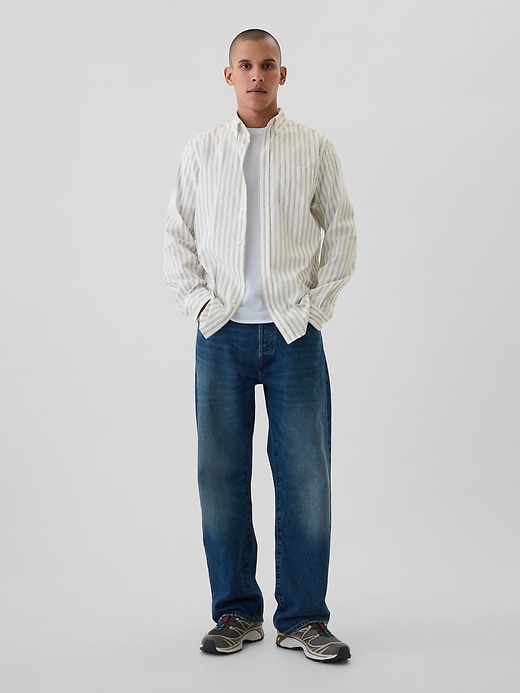 Image number 9 showing, All-Day Poplin Shirt in Standard Fit