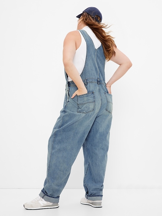 Image number 5 showing, '90s Loose Overalls