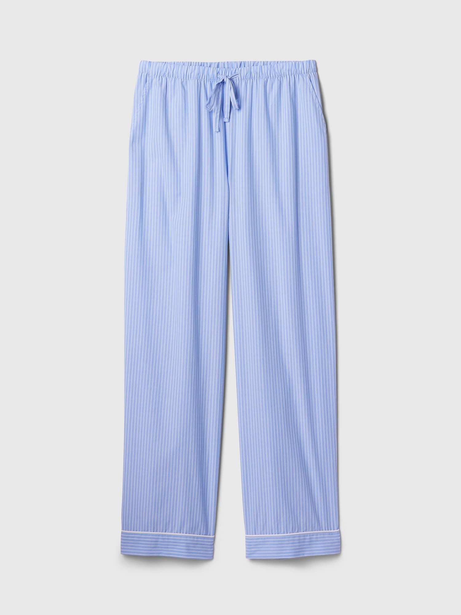 Women s Poplin Pj Pants by Gap Blue Size XS