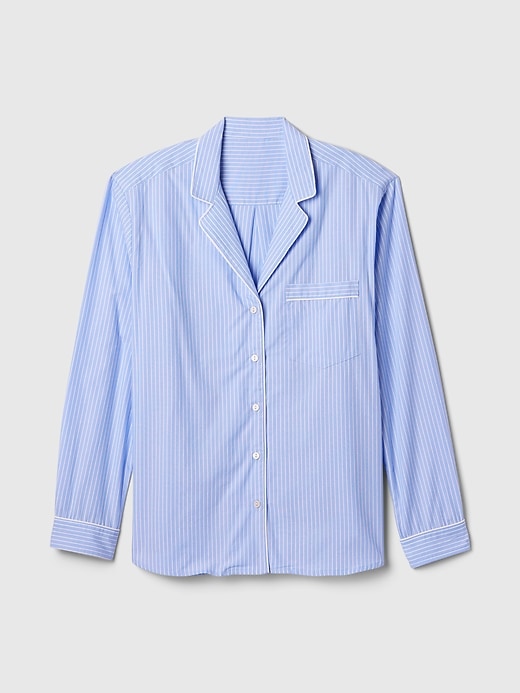 Image number 8 showing, Poplin PJ Shirt