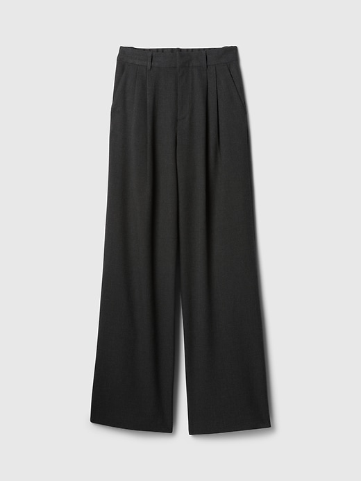 Image number 7 showing, 365 High Rise Brushed Twill Pleated Trousers