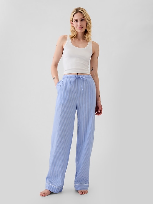 Image number 3 showing, Poplin PJ Pants