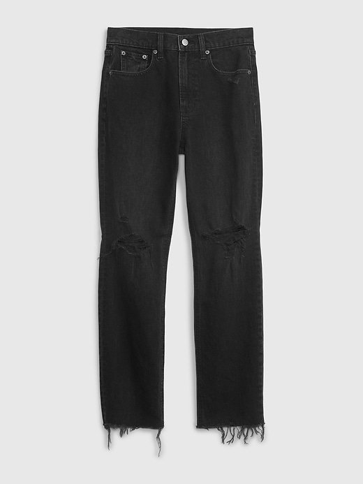 Image number 6 showing, High Rise Cheeky Straight Jeans