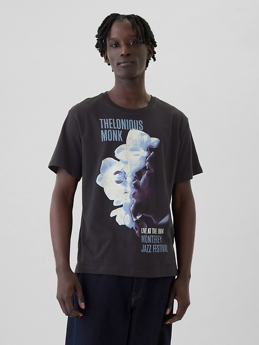 Image number 1 showing, Thelonious Monk Graphic T-Shirt