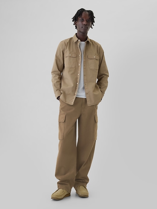 Image number 1 showing, Baggy Cargo Jeans