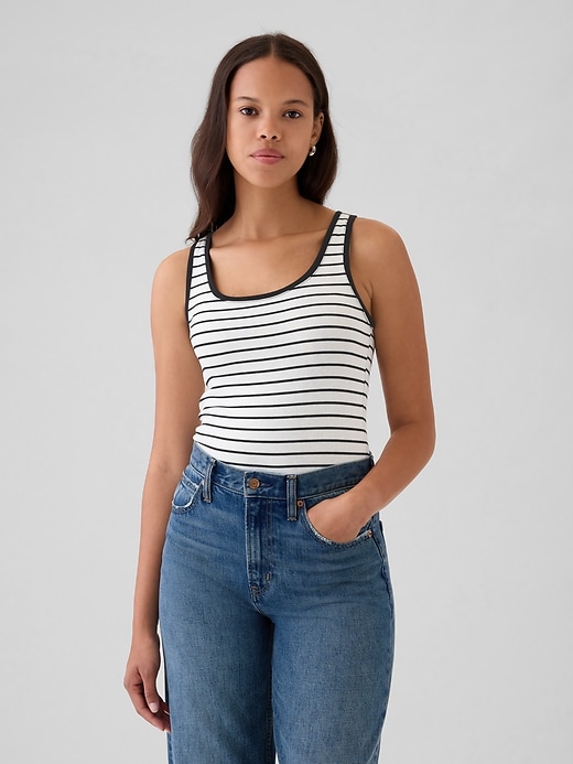 Image number 8 showing, Modern Cropped Tank Top