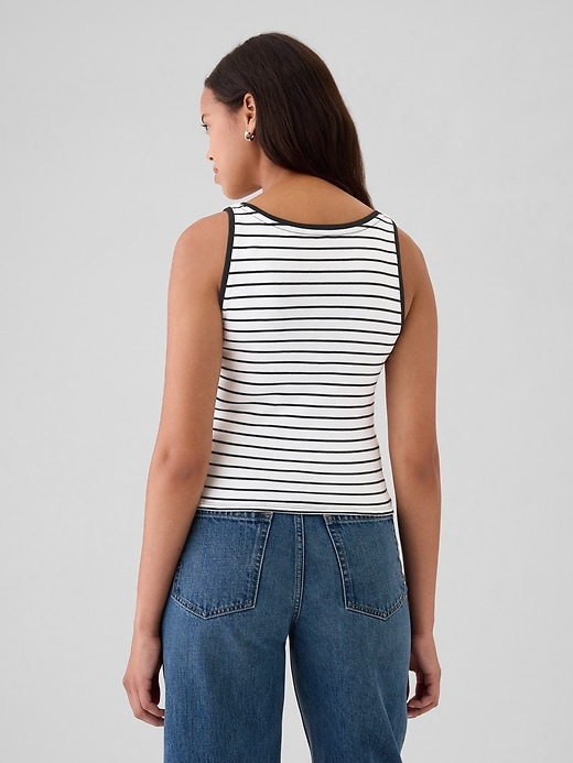 Image number 2 showing, Modern Cropped Tank Top