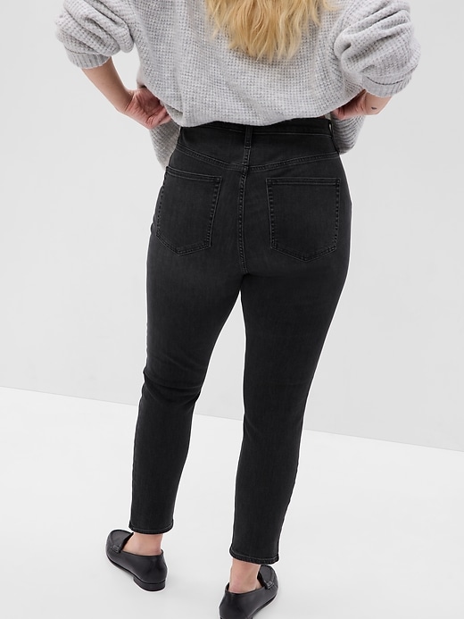 Image number 5 showing, Sky High Rise True Skinny Jeans