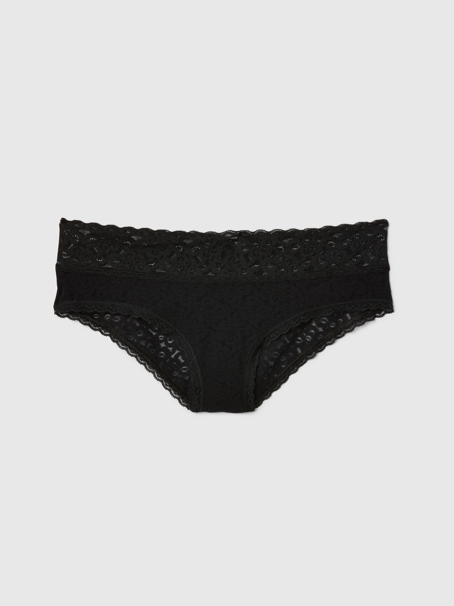 Lace Cheeky - Black