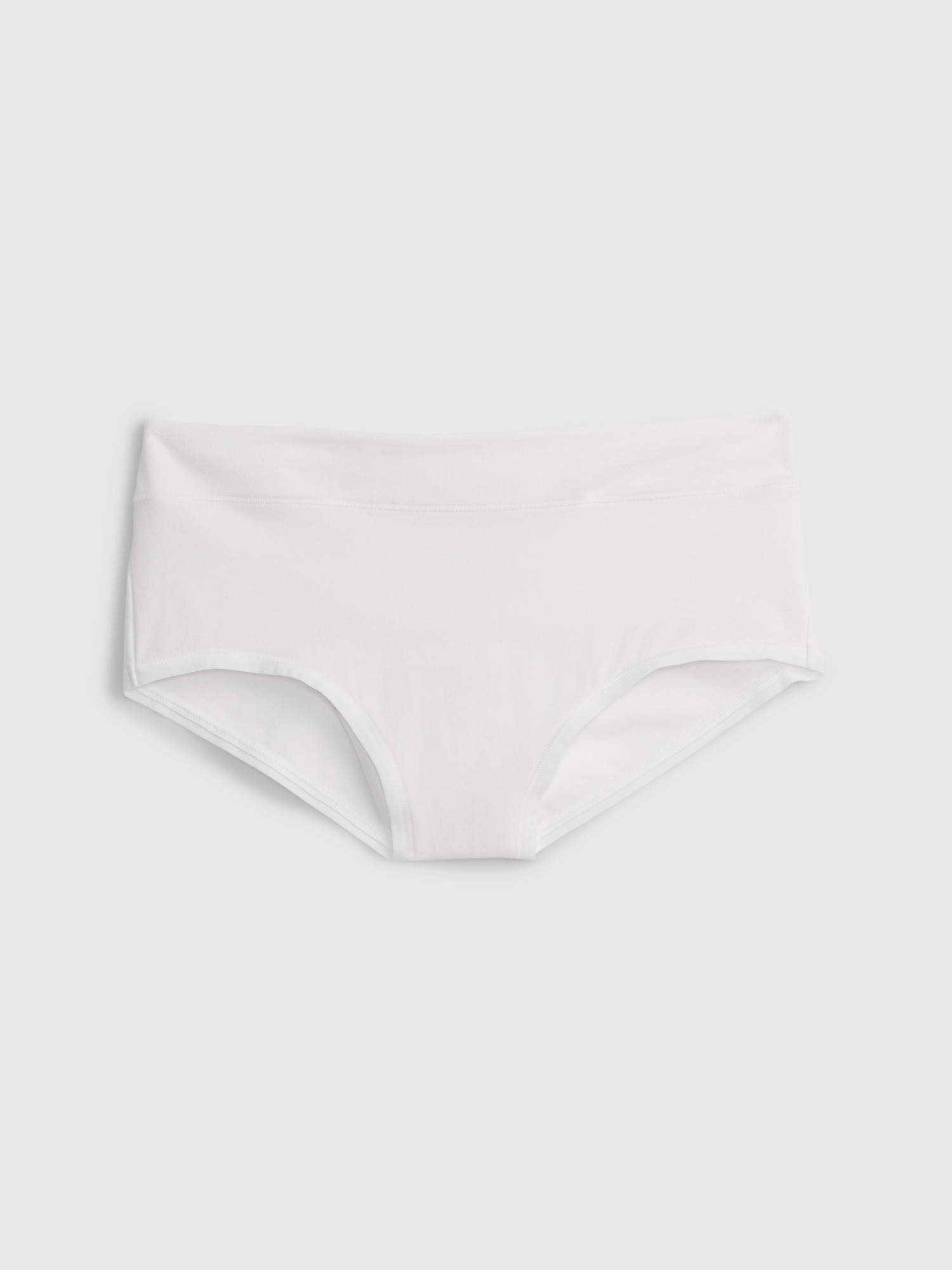 Culotte taille haute en coton biologique extensible