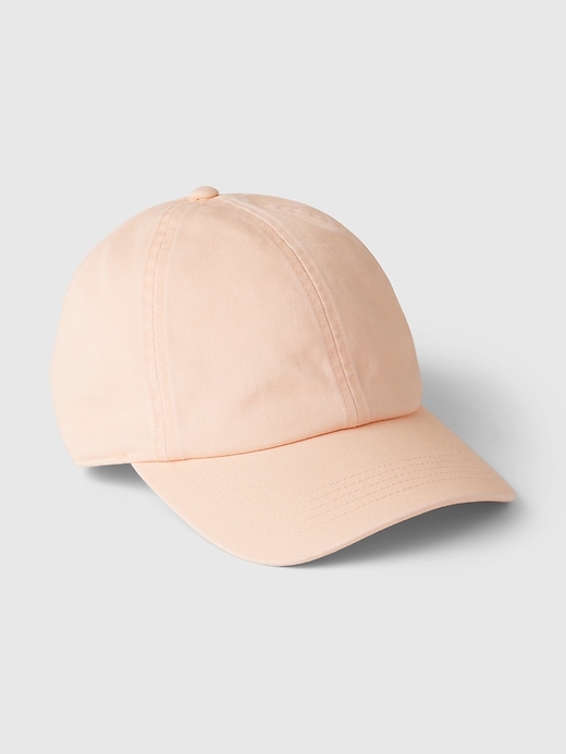 Image number 1 showing, Organic Cotton Washed Baseball Hat