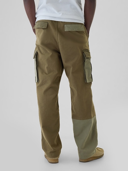 Image number 4 showing, Patchwork Cargo Pants