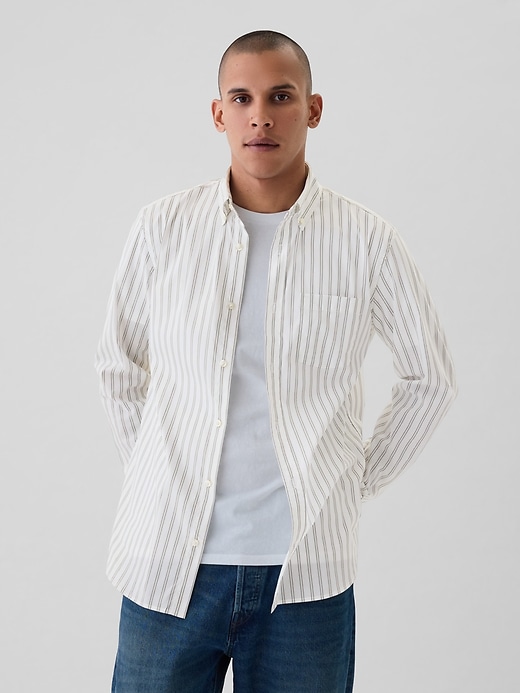 Image number 8 showing, All-Day Poplin Shirt in Standard Fit