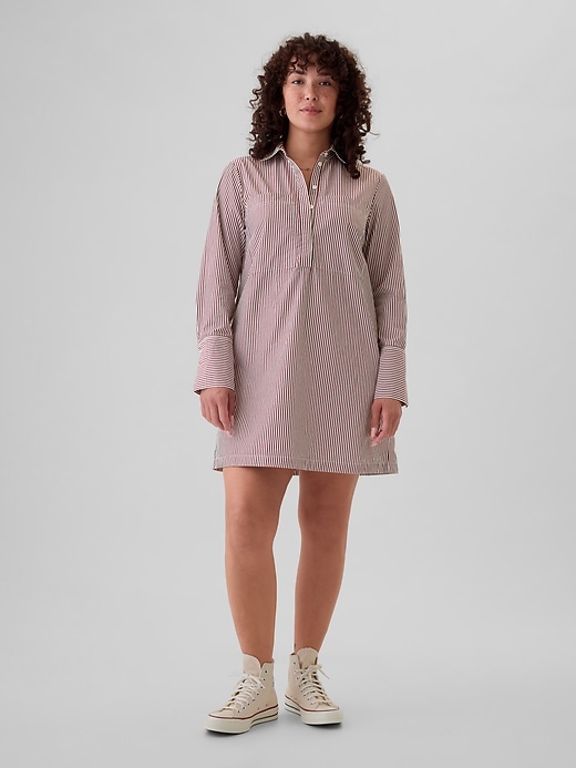 Image number 5 showing, Organic Cotton Mini Shirtdress