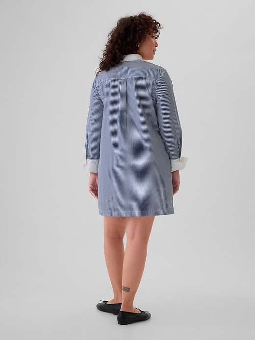 Image number 6 showing, Organic Cotton Mini Shirtdress