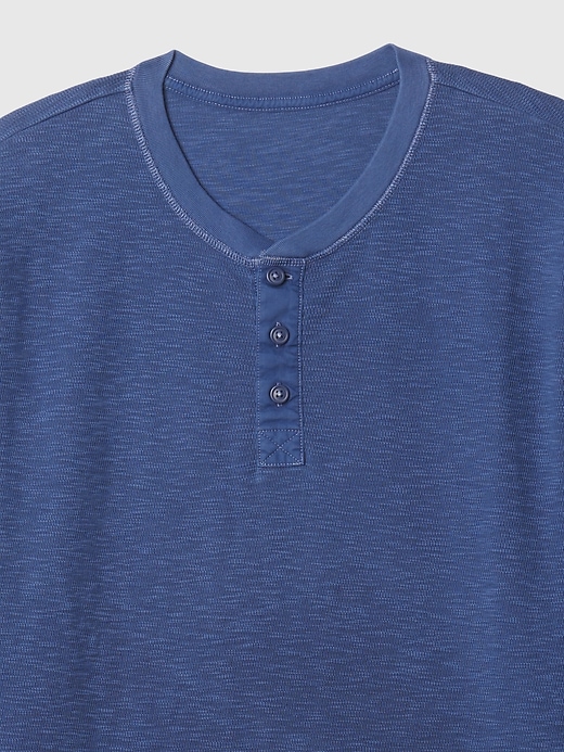 Image number 4 showing, Waffle Henley T-Shirt