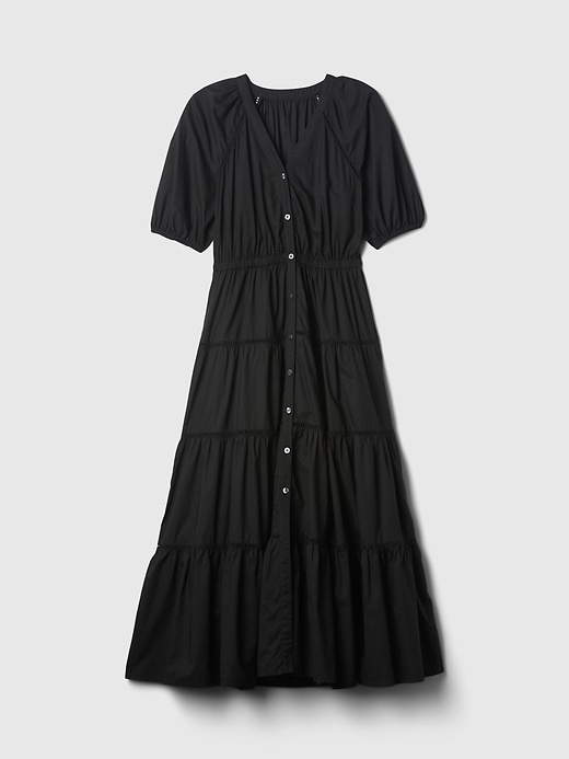 Image number 7 showing, Tiered Maxi Shirtdress