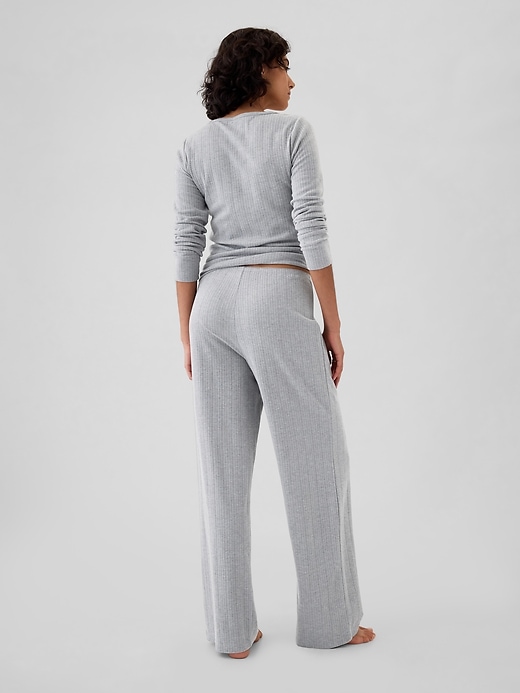 Image number 2 showing, Pointelle PJ Pants