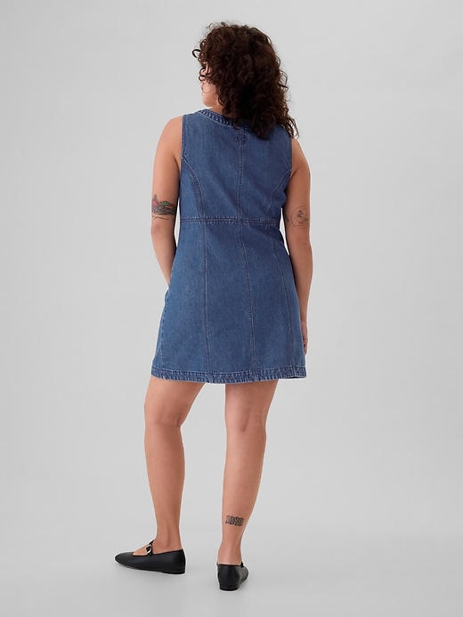 Image number 6 showing, GapHeritage Denim Mini Dress