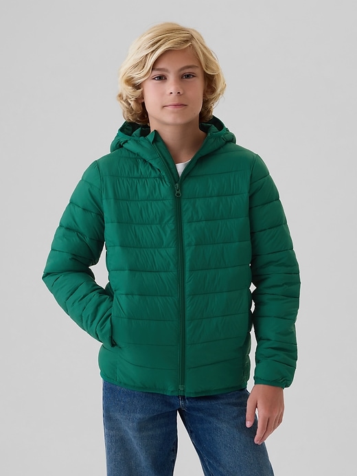 Image number 10 showing, Kids Recycled Lightweight PrimaLoft® Puffer Jacket