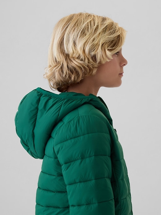 Image number 4 showing, Kids Recycled Lightweight PrimaLoft® Puffer Jacket