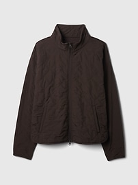 View large product image 4 of 7. GapFit Quilted Jacket