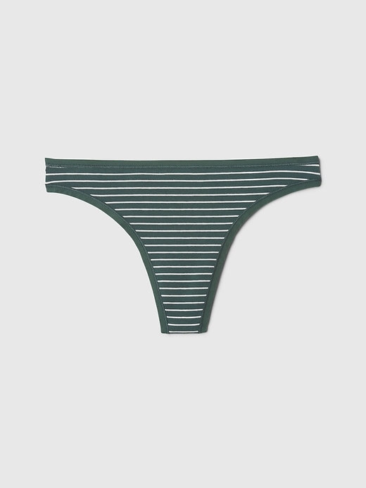 Image number 3 showing, Organic Stretch Cotton Thong