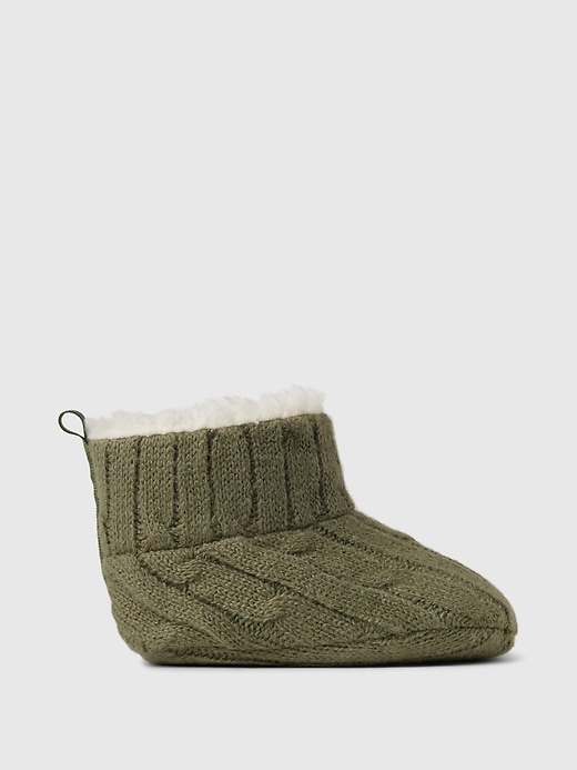 Image number 1 showing, Baby CashSoft Cozy Sweater Booties