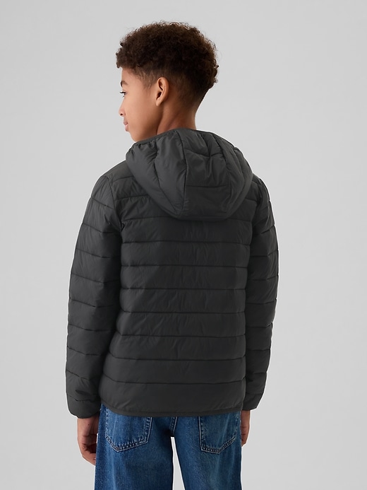 Image number 2 showing, Kids Recycled Lightweight PrimaLoft® Puffer Jacket