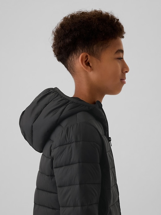 Image number 4 showing, Kids Recycled Lightweight PrimaLoft® Puffer Jacket