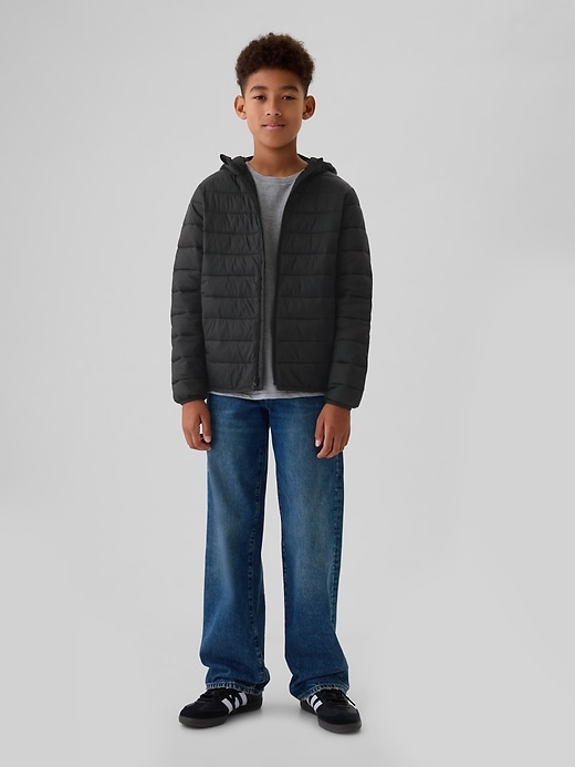 Image number 3 showing, Kids Recycled Lightweight PrimaLoft® Puffer Jacket