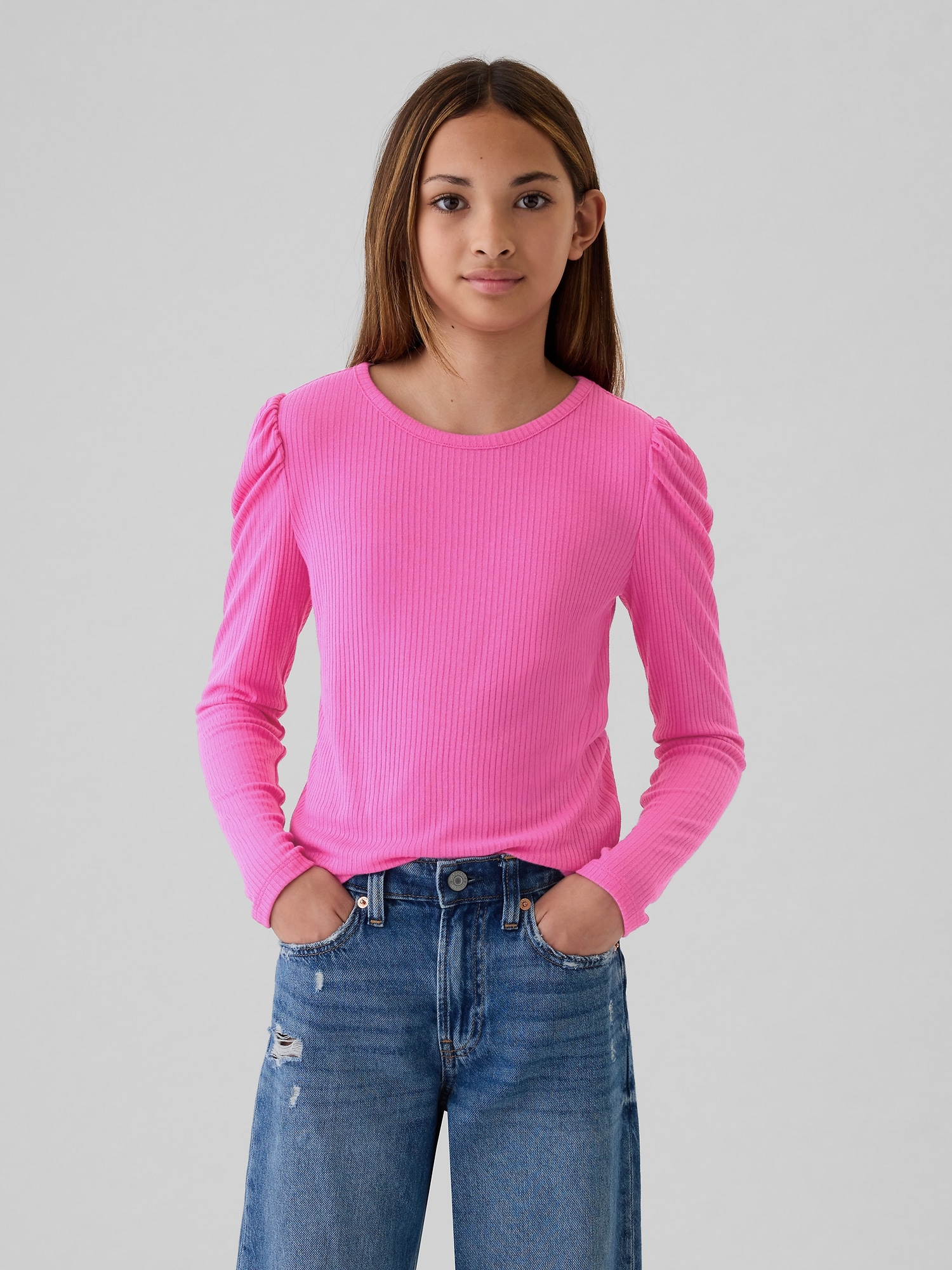 Kids Softspun Ribbed Top