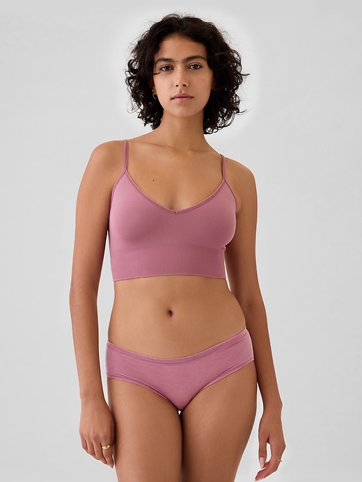 Image number 4 showing, Seamless Plunge Bralette