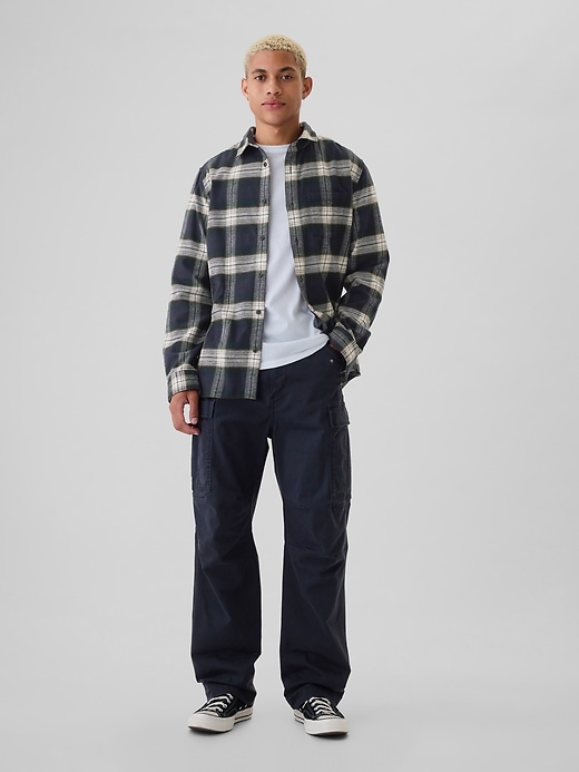 Image number 3 showing, Organic Cotton Flannel Shirt