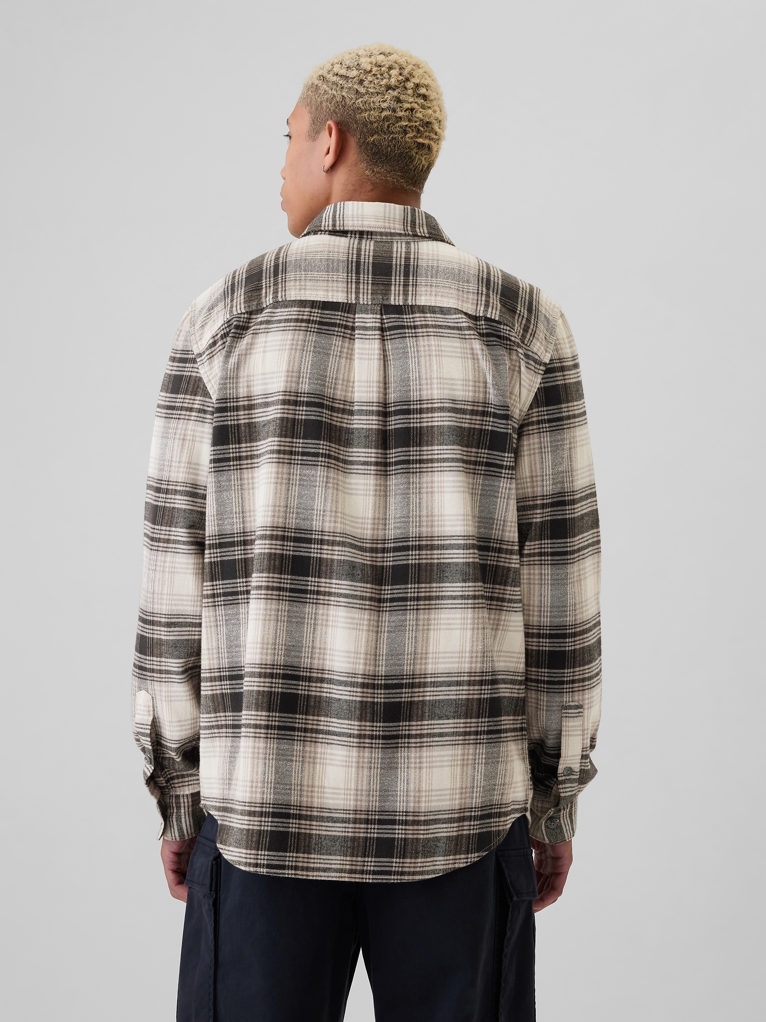 Organic Cotton Flannel Shirt