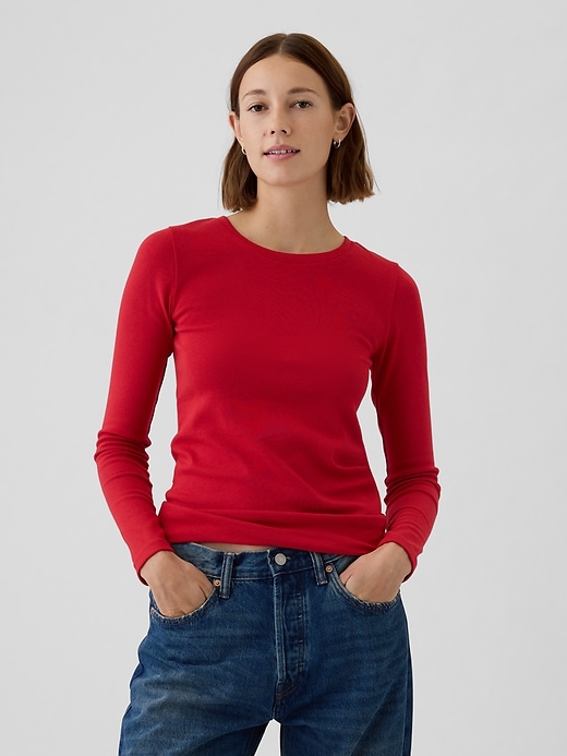 Image number 6 showing, Modern Crewneck T-Shirt