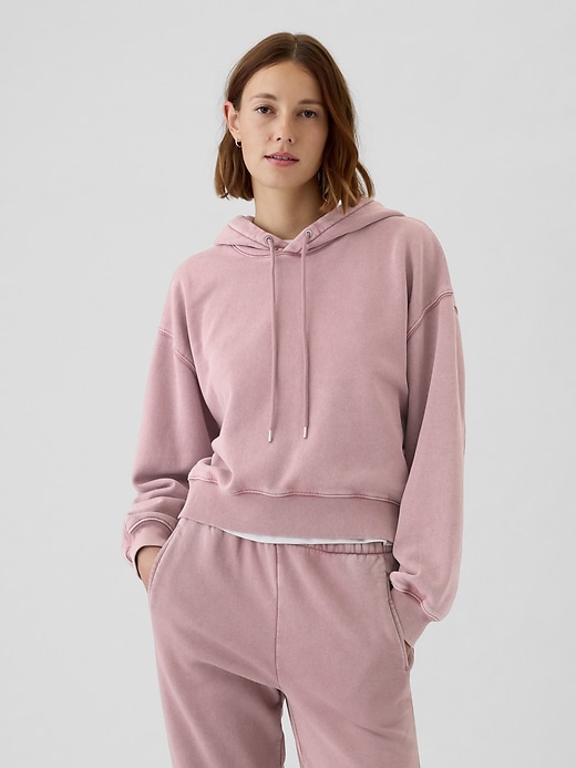 Image number 1 showing, Vintage Soft Cropped Hoodie