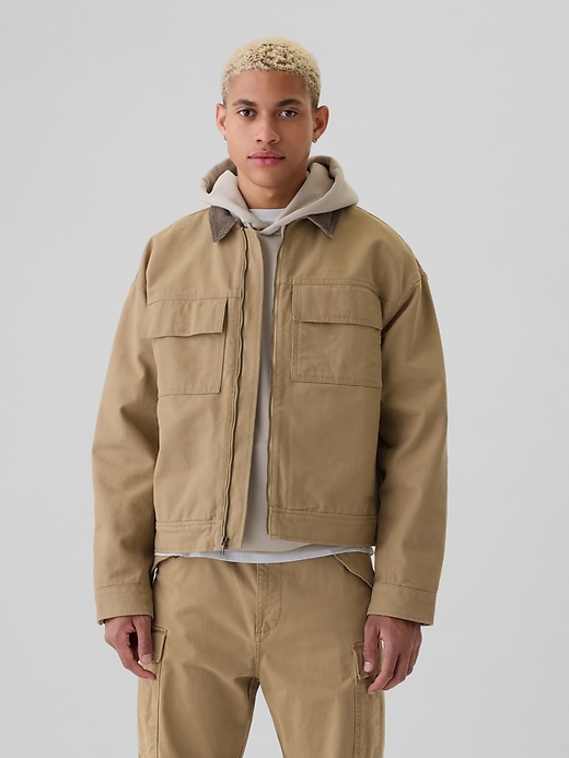 Image number 1 showing, Relaxed Utility Jacket