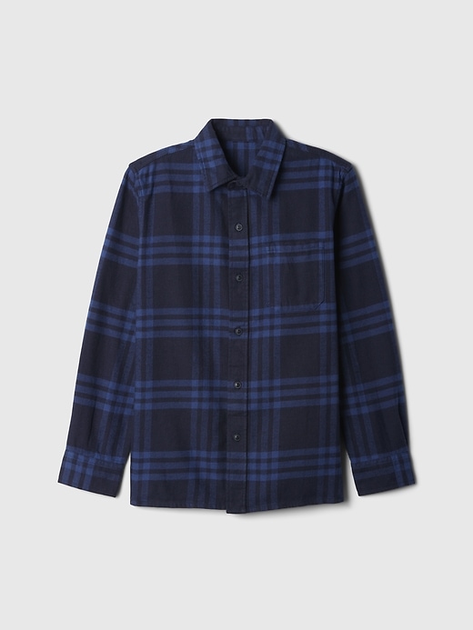 Image number 9 showing, Kids Organic Cotton Flannel Shirt