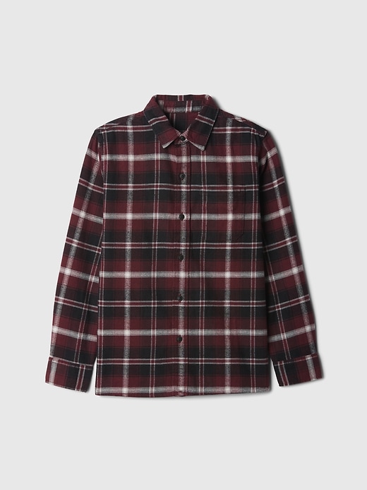 Image number 5 showing, Kids Organic Cotton Flannel Shirt